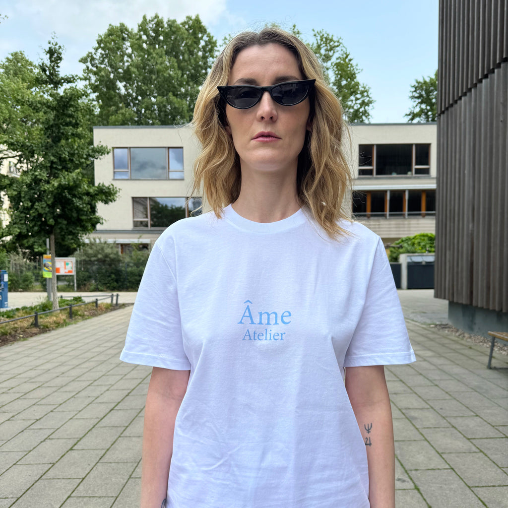Dopamine t-shirt - white  Âme Atelier 