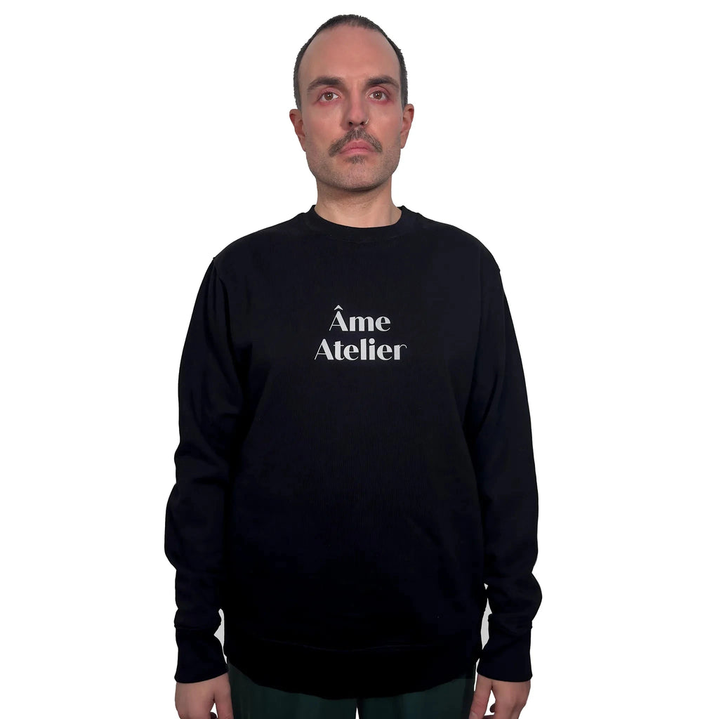 Âme Atelier sweatshirt - black  Âme Atelier 