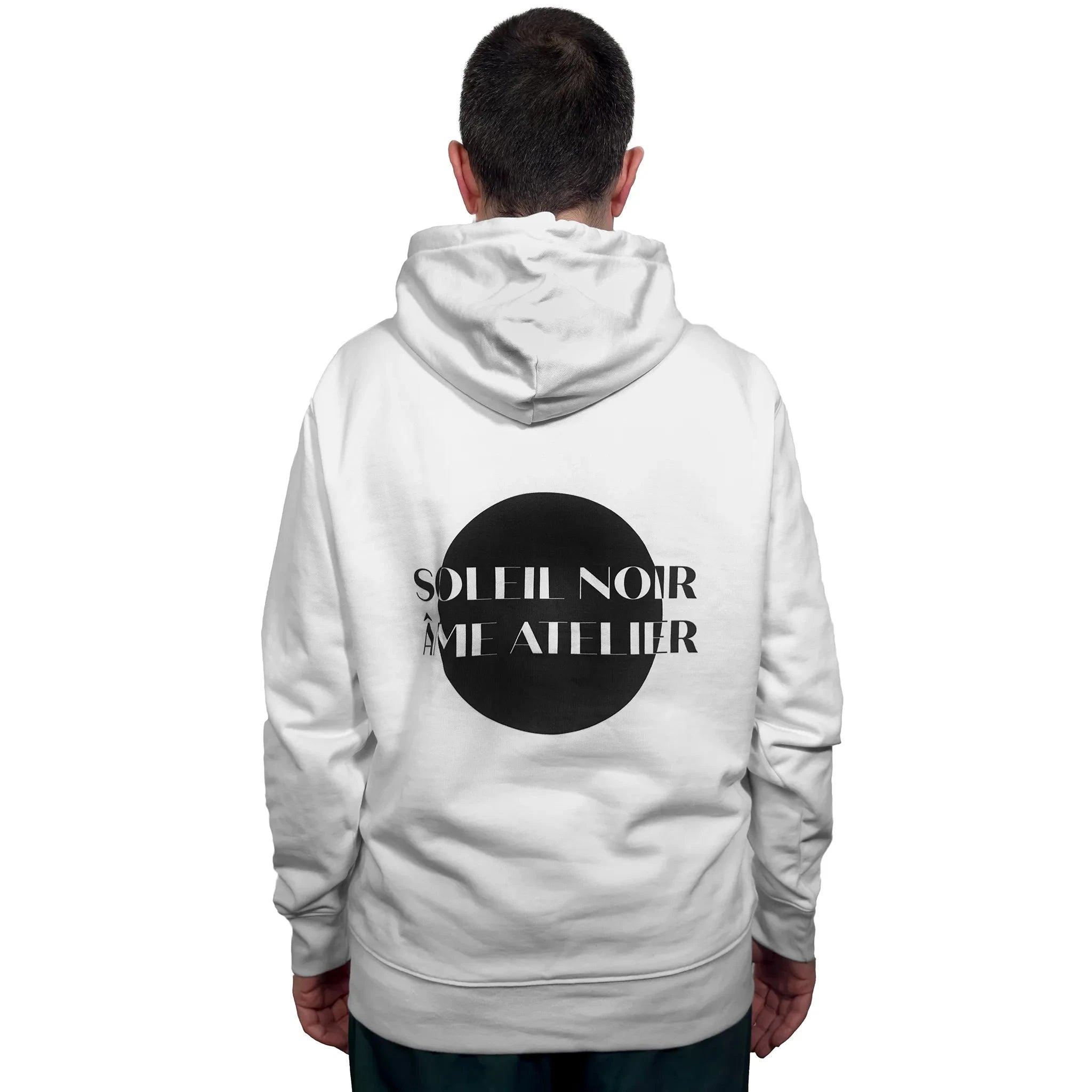 Soleil Noir hoodie  Âme Atelier 