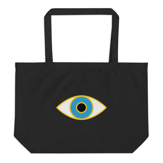 Talisman large tote bag - black - Âme Atelier