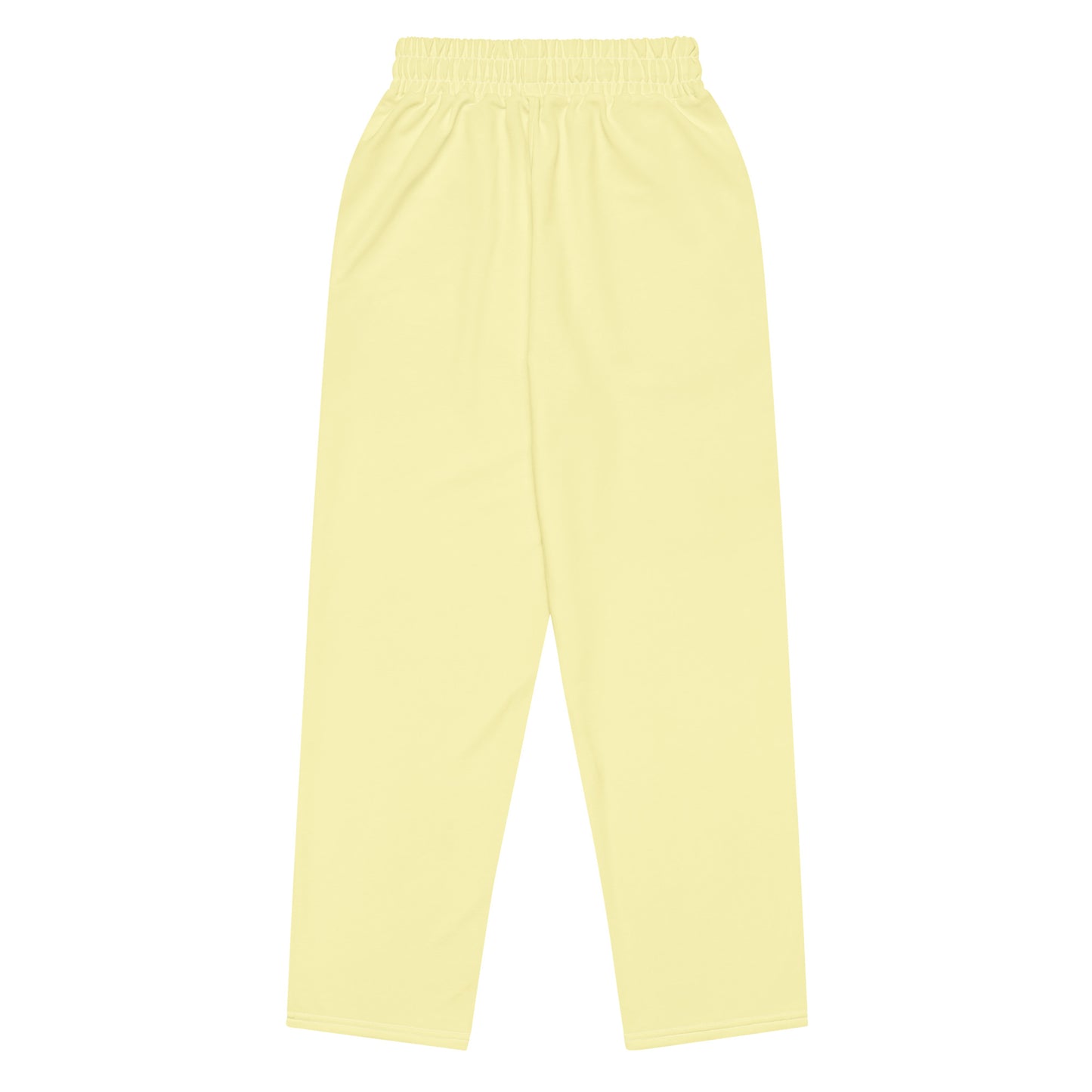 Back view of Le Cosy pants in soft yellow